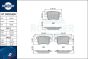 klocki hamulcowe RT 1PD35530