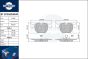 klocki hamulcowe RT 2PD10039HP